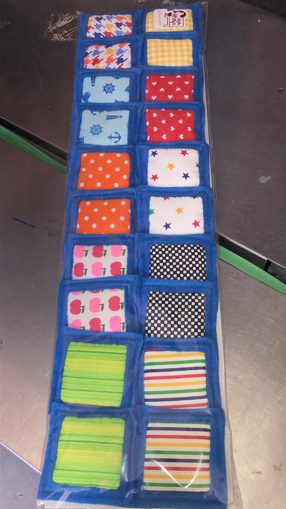 ถุงถั่วจับคู่ลวดลาย ของเล่นเสริมพัฒนาการ ,ของเล่นเสริมทักษะ,ของเล่นเด็ก, สื่อการสอนอนุบาล