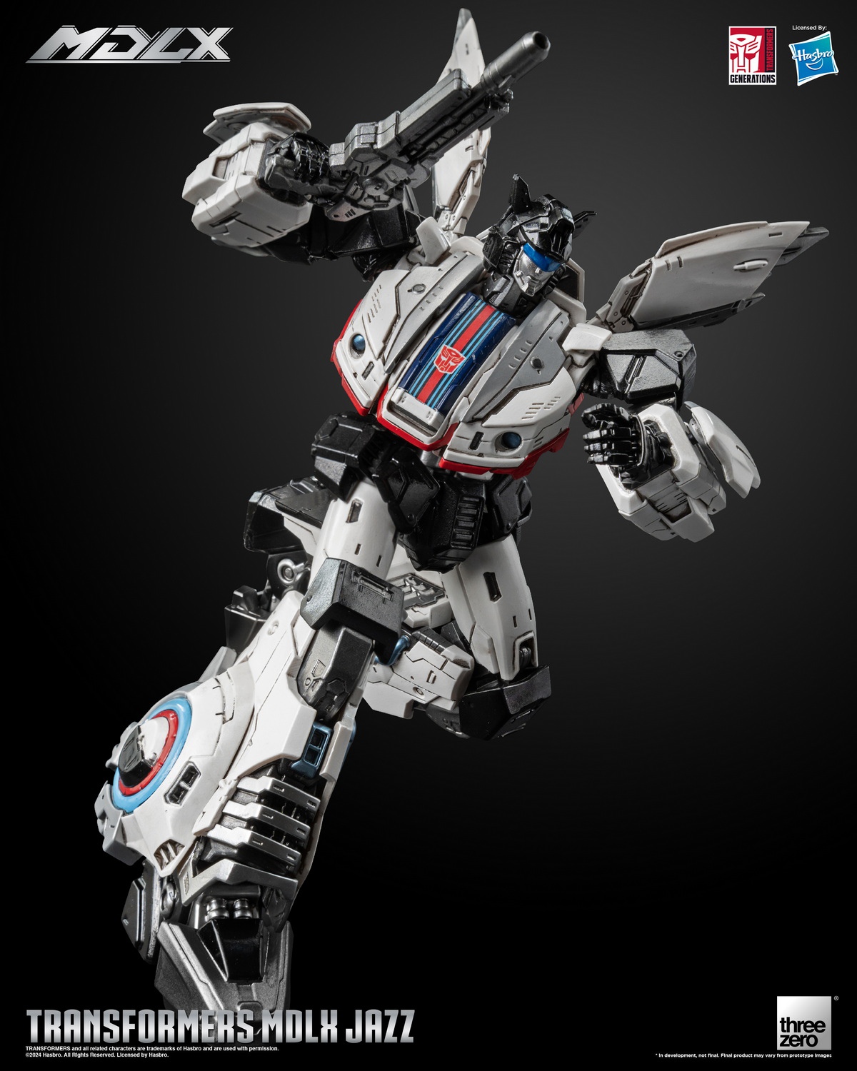 [สั่งจอง] Threezero 3Z03380W0 6" : Transformers MDLX - Jazz