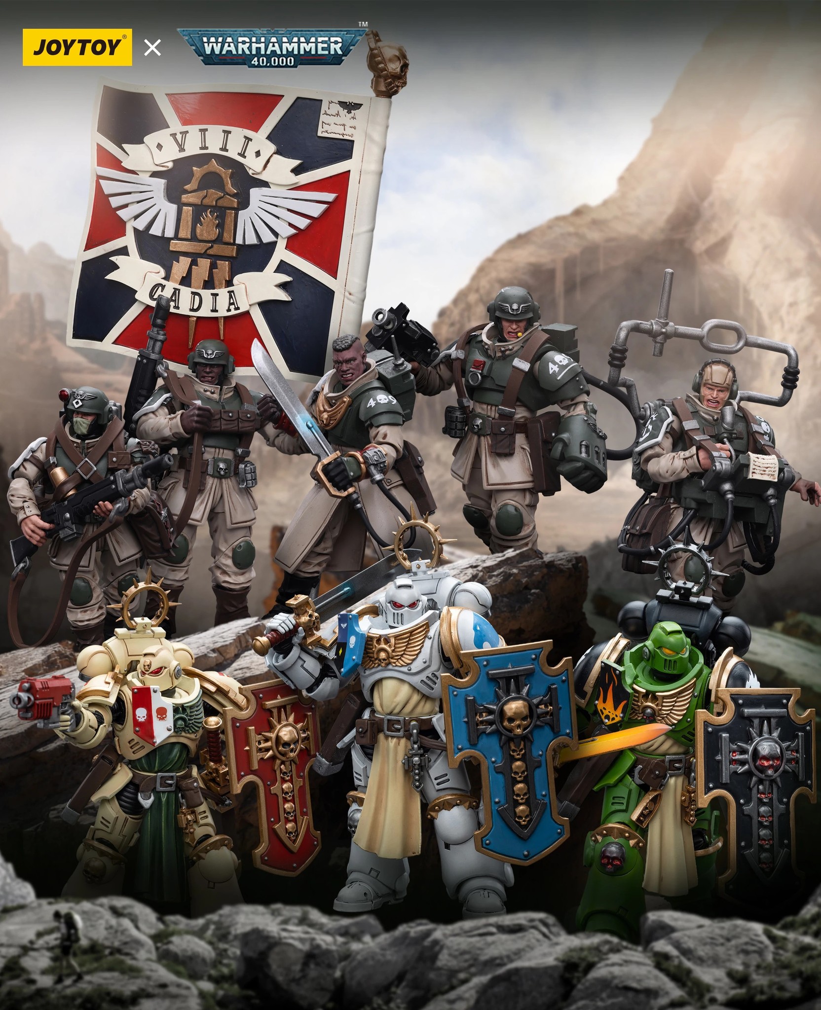[สั่งจอง] Joytoy 1/18 Warhammer 40K : Dark Angels