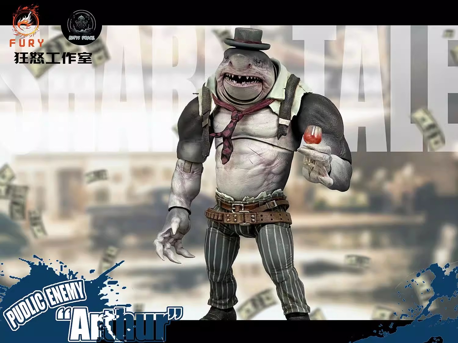 [สั่งจอง]fury toys 1/12 : Shark Tale (7นิ้ว)