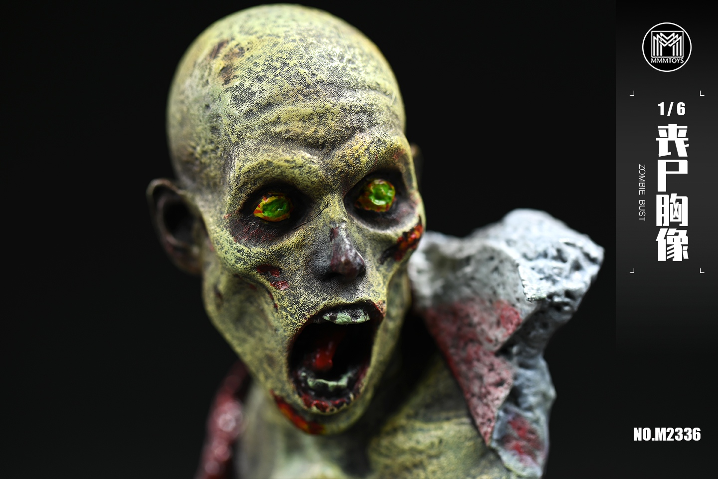 [สั่งจอง] MMMTOYS M2336 1/6 : zomble bust