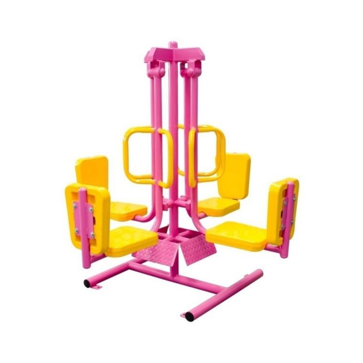 เครื่องออกกำลังกายเด็ก ชุดขาดัน 4 ที่ ,เครื่องออกกำลังกายกลางแจ้ง, ลานกีฬา, อเนกประสงค์, สนามกีฬา