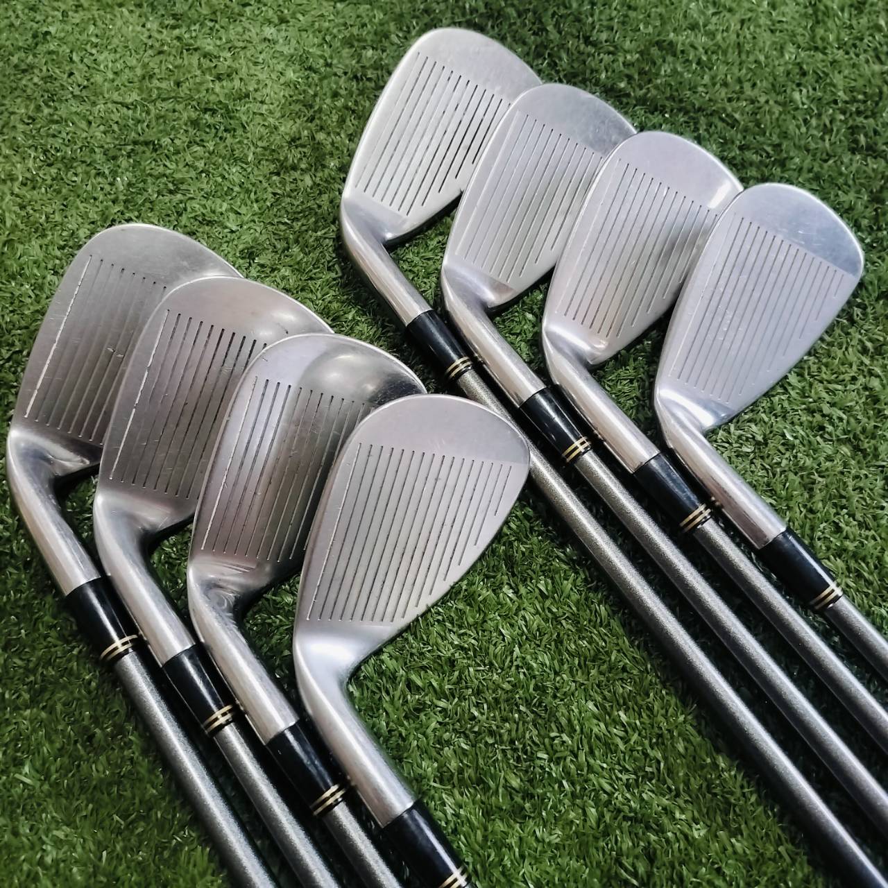 ชุดเหล็ก BRIDGESTONE REYGAN 6.1 ชุดเหล็กญี่ปุ่น คุณภาพดีมาก สภาพเดิมๆ ก้านเดิมทุกชิ้นเลยค่ะ ไม้กอล์ฟพรีเมี่ยมมือสอง ของแท้ By NakaraLuxurious