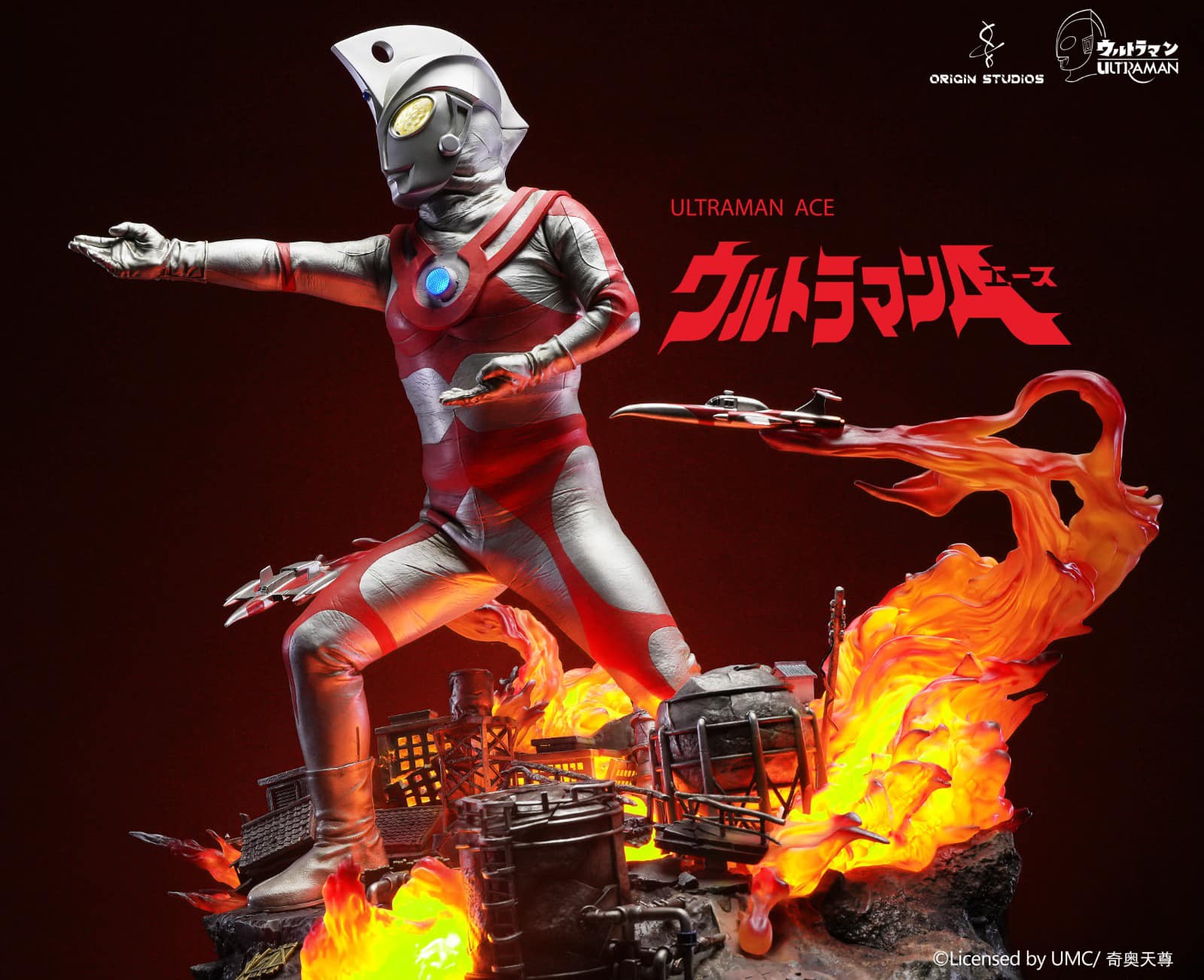 [สั่งจอง] Origin Studios : Ultraman Ace Diorama Statue