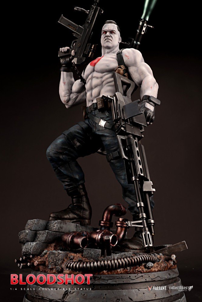 [สั่งจอง]Silver Fox 1/4 Valiant Legendary Scale Statue - Bloodshot