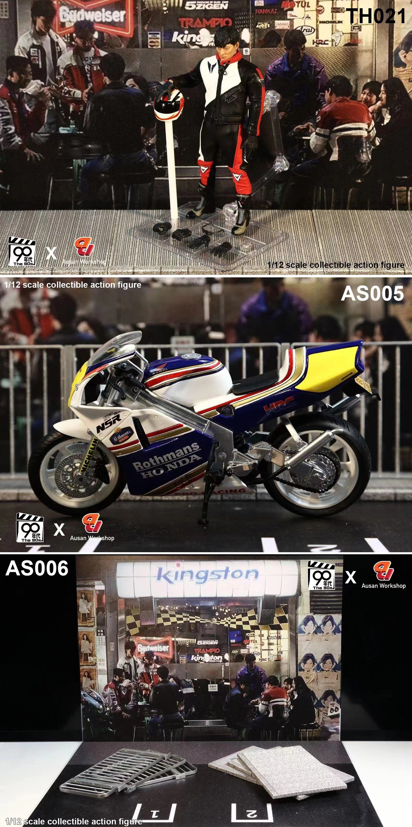 [สั่งจอง]90s X Ausan Workshop 1/12 - TH021 : Joe