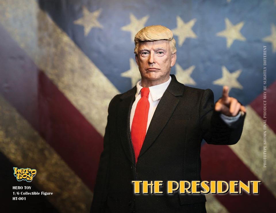[สั่งจอง]HeroToy 1/6 HT001-HT002 (Box Figure/Set 2 Head Sculpt) – The President .