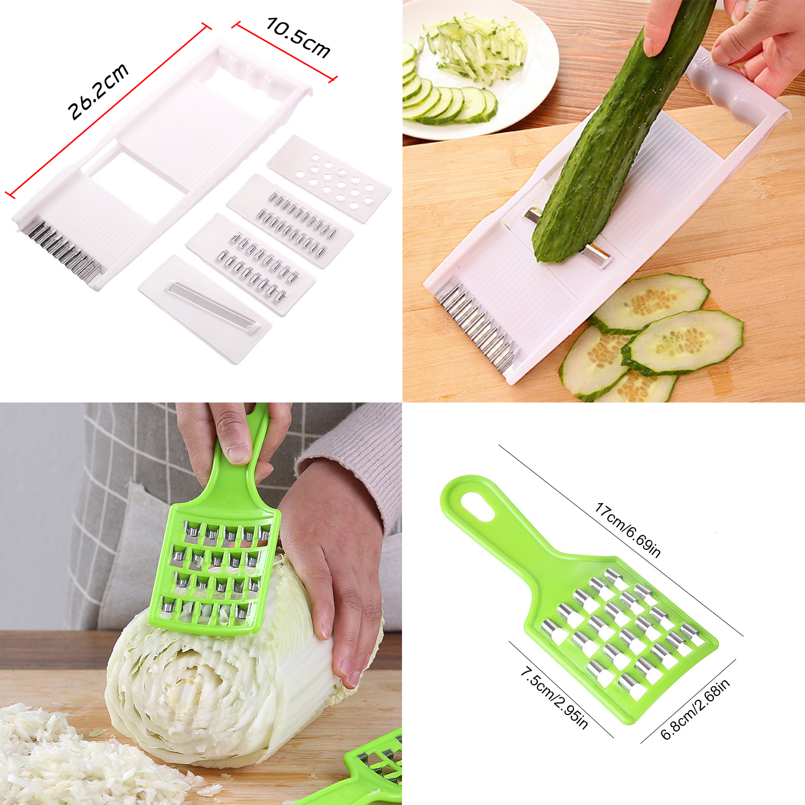 🔥Sale ลดราคา🔥 ที่สไลด์ผัก มี3รุ่น สไลด์มันฝรั่งแท่ง/สไลด์ผัก5in1/สไลด์แอปเปิ้ลชิ้น พลาสติก+สแตนเลส เกรดอาหาร