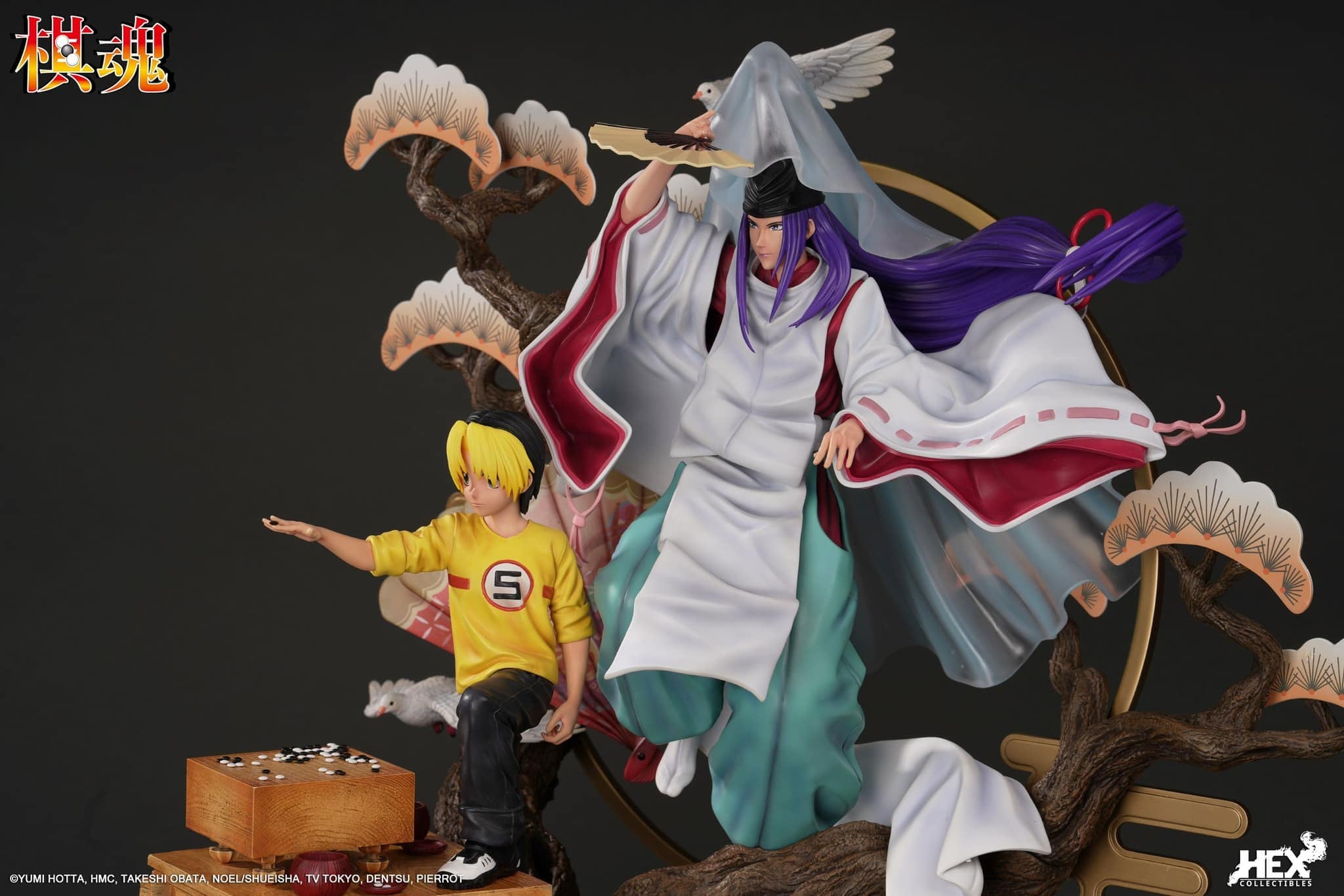 [สั่งจอง]HEX Collectibles 1/6 : Hikaru no Go-Shindou Hikaru & Fujiwara no Sai: The Divine Move
