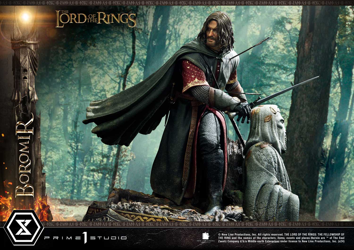 [สั่งจอง]Prime 1 Studio PMLOTR-11 : Boromir (The Lord of the Rings, The Fellowship of the Ring)