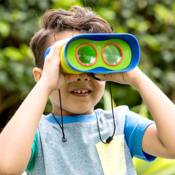 กล้องส่องทางไกล (สองตา) สําหรับเด็ก, ของเล่นเสริมพัฒนาการ, ของเล่น, สื่อการสอน