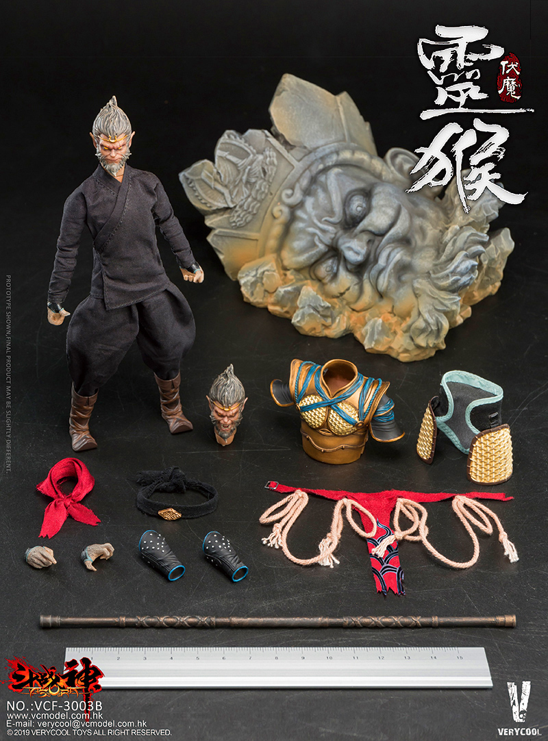 [สั่งจอง] VERYCOOL VCF-3003A/B Palm Treasure Series 1/12 “Dou Zhan Shen” - “Monkey King”