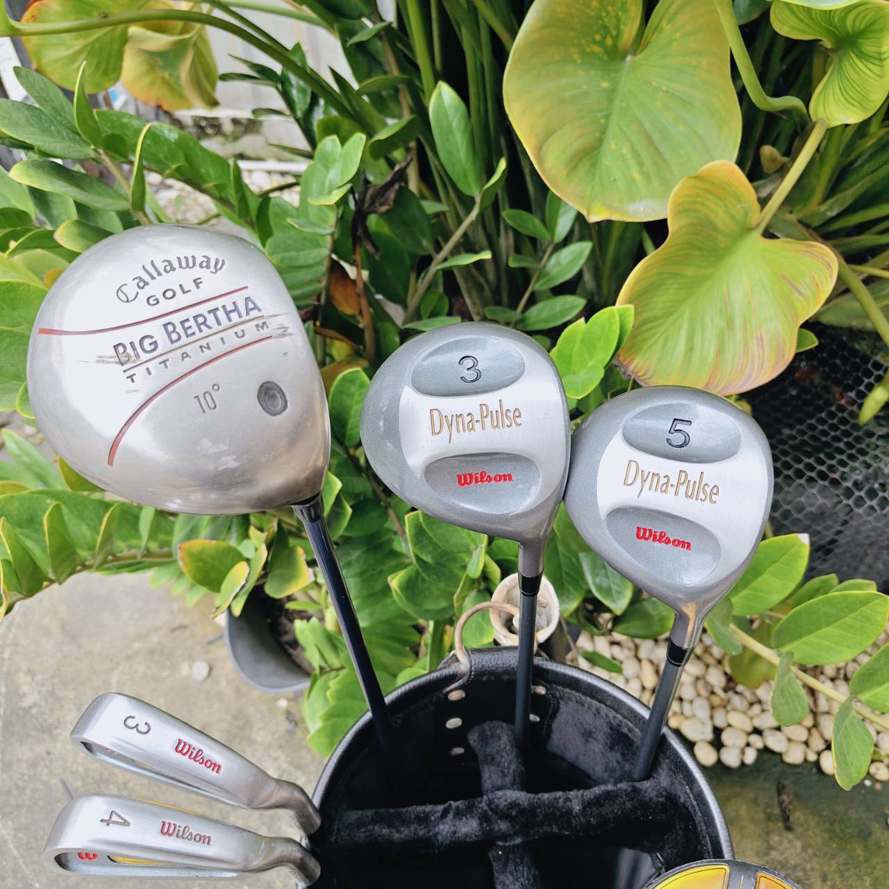 ชุดไม้กอล์ฟครบชุด WILSON DYNA-PULSE – พร้อมลุยทุกสนาม! ไม้ครบเซ็ต ตีง่าย