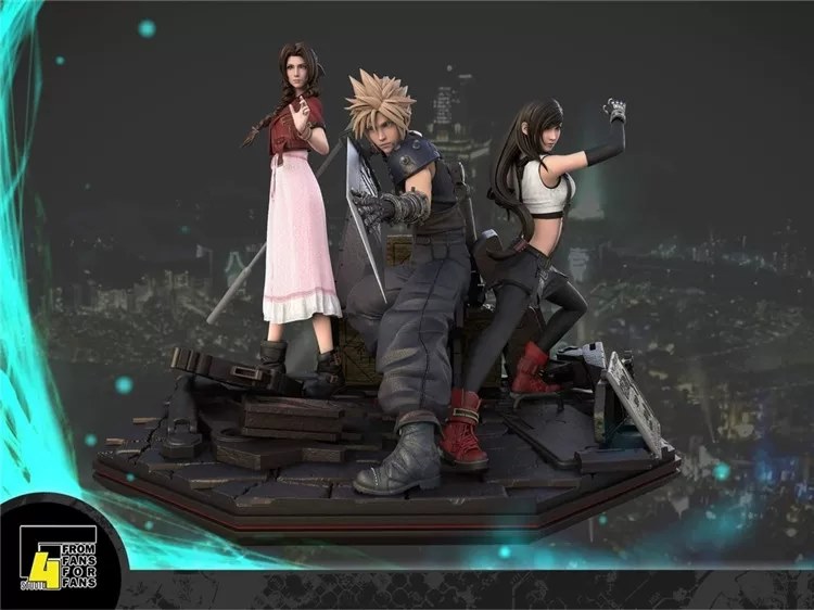 [สั่งจอง]F4 Studio 1/4 : Final Fantasy 7 - Cloud / Aerith / Tifa