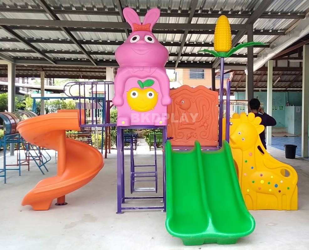 อะไหล่รางสไลเดอร์วนความสูง 120/160 ซม. อะไหล่กระดานลื่นวน สไลด์วนเกลียว รางสไลเดอร์พลาสติก สไลด์วน Polyethylene กระดานลื่นเกลียว พร้อมส่งราคาโรงงาน playground