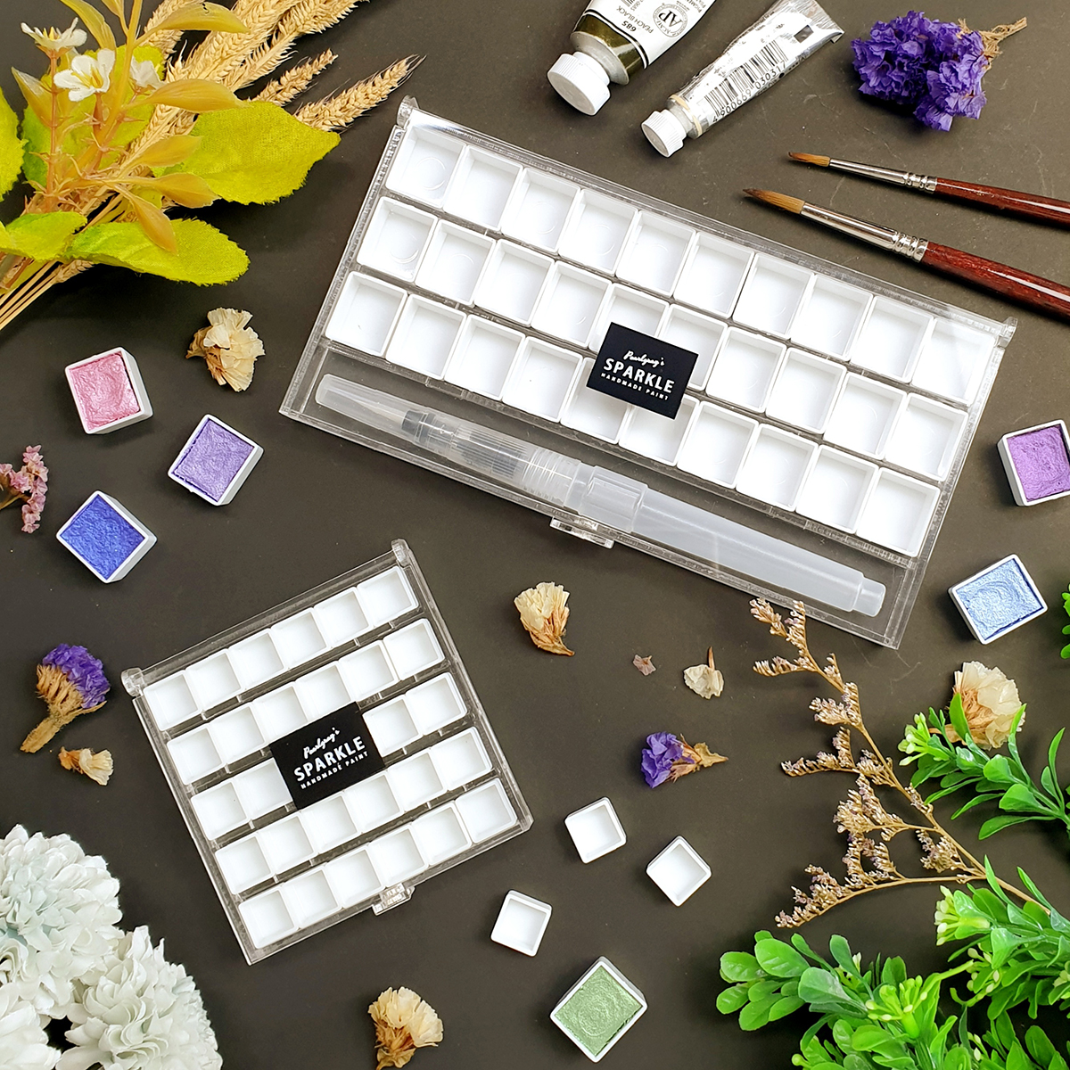 [ ART TOOLS ] EMPTY WATERCOLOR BOX