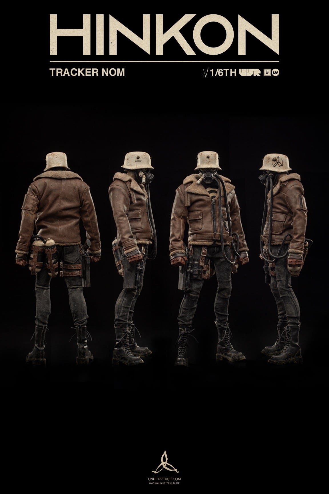 [สั่งจอง]UV UNDERVERSE WWR2 1/6 : TRACKER / NOMAD NOM + PC SQUARE