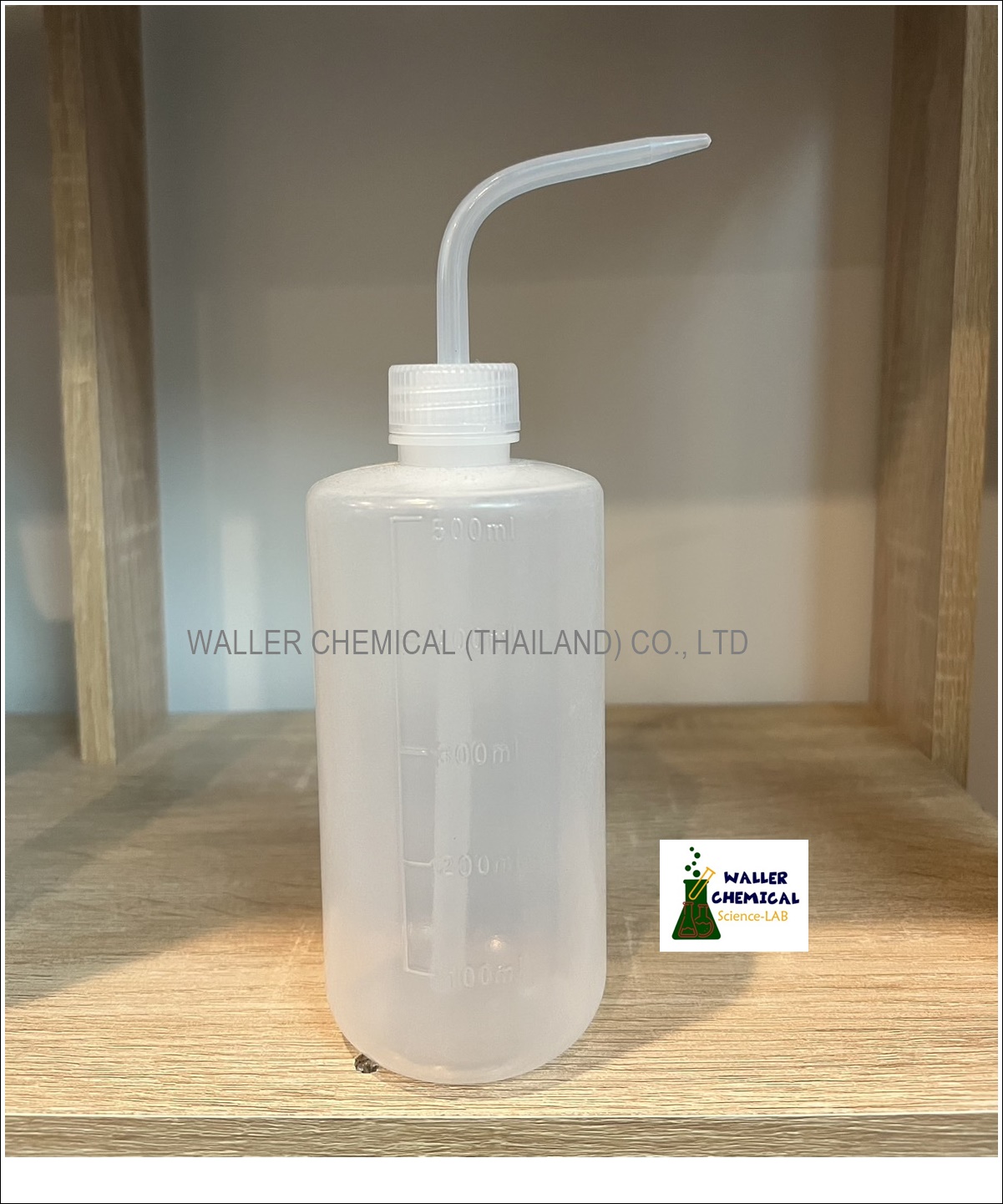 ขวดบีบน้ำกลั่น ขนาด 500ml (Wash Bottle) LDPE