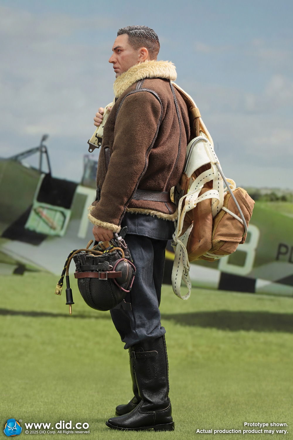 [สั่งจอง]DID K80187 1/6 : WWII British Pilot Squadron Leader – Tom