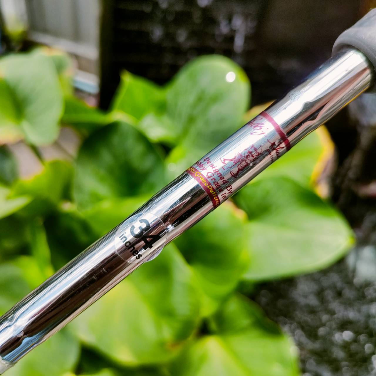 PUTTER BOBBY GRACE AMG-373 ความยาว 34 นิ้ว หายาก นานๆเข้ามาที น้ำหนักยอดเยี่ยม พัตต์นุ่มนวล หน้าสัมผัสสุดพิเศษ ไม้กอล์ฟพรีเมี่ยมมือสอง ของแท้ By NakaraLuxurious