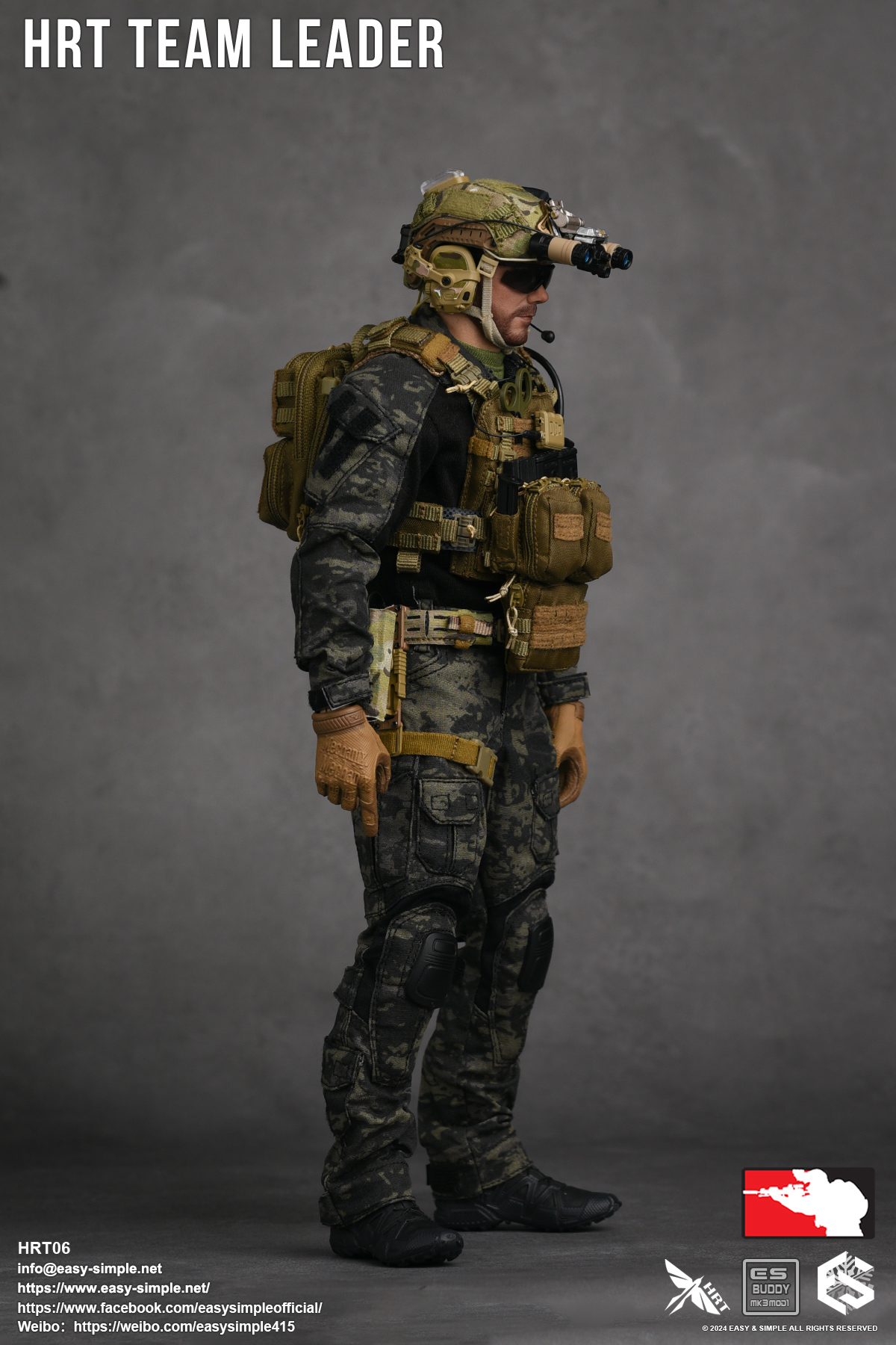 [สั่งจอง]Easy&Simple HRT06 1/6 : HRT TEAM LEADER