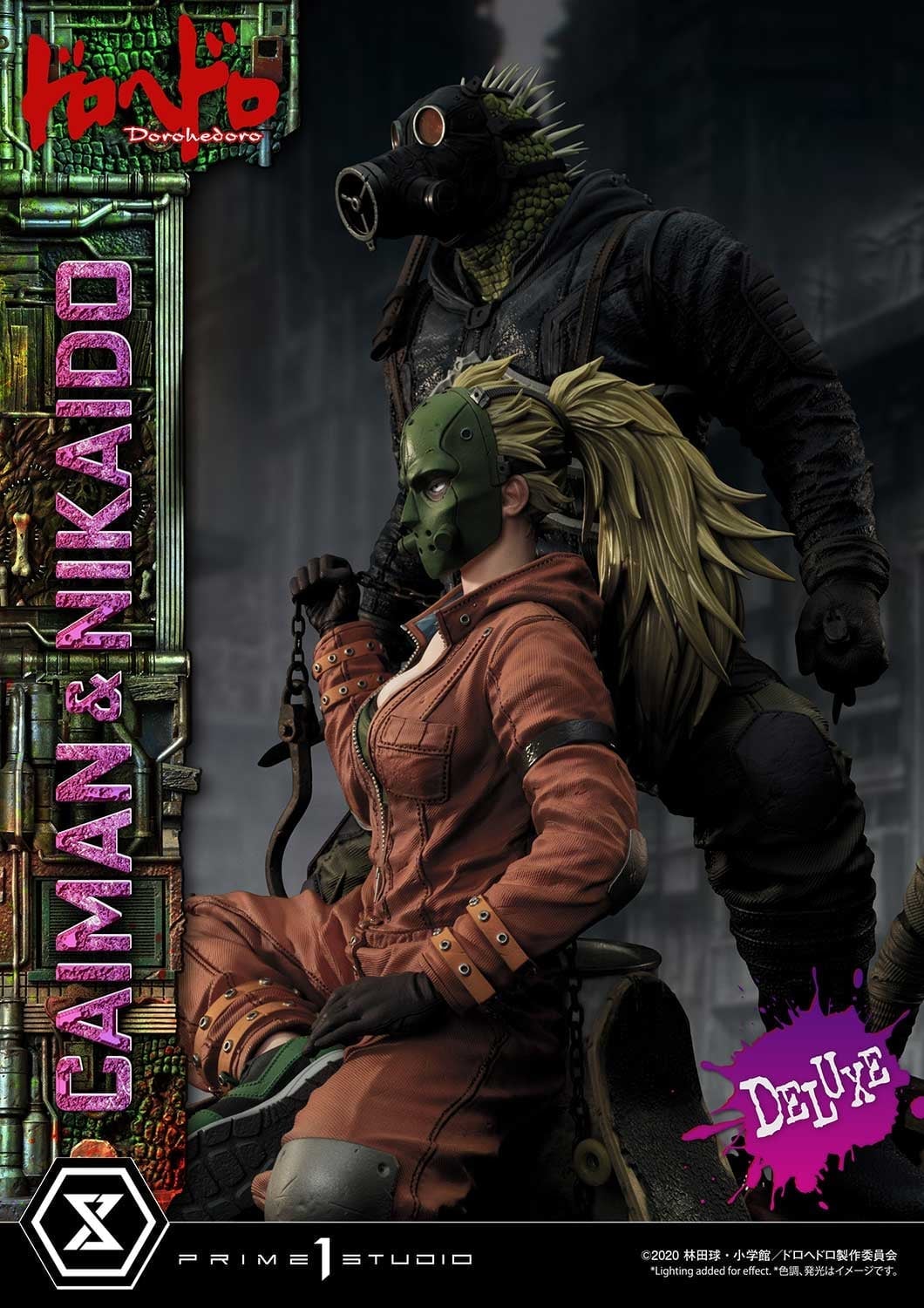 [สั่งจอง]Prime 1 Studio 1/4 : Caiman & Nikaido (Dorohedoro)
