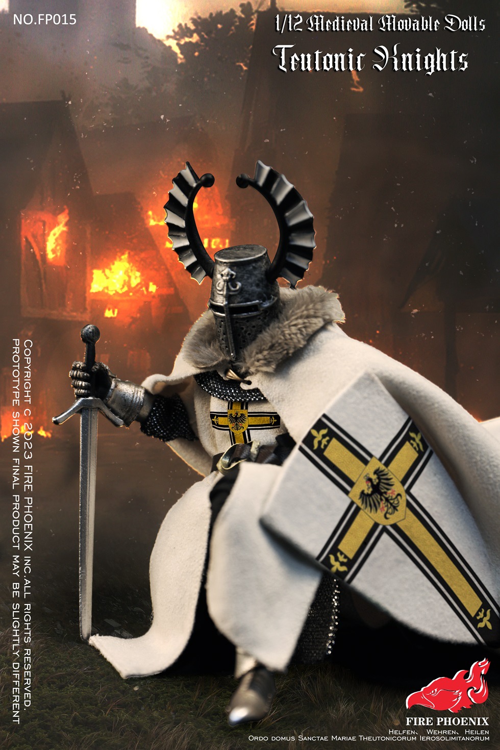 [สั่งจอง]FIRE PHOENIX 1/12 : Die-casting alloy Medieval