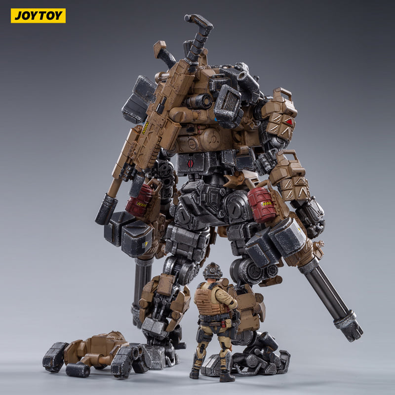 [สั่งจอง]JOYTOY JT0807 1/25 : Steel bone mecha (desert type)