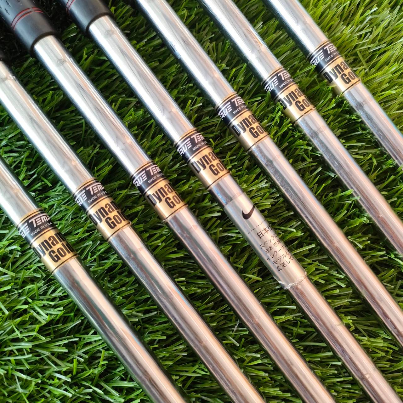 ชุดเหล็ก NIKE VR FORGED PRO COBO มีเหล็ก 4 - 9 PW เหล็ก FORGED คุณภาพสูง ก้าน DYNAMIC GOLD R200 ดีมากๆ เป็นชุดเหล็กสุดยอดคุณภาพอีกชุดนึงเลยครับ