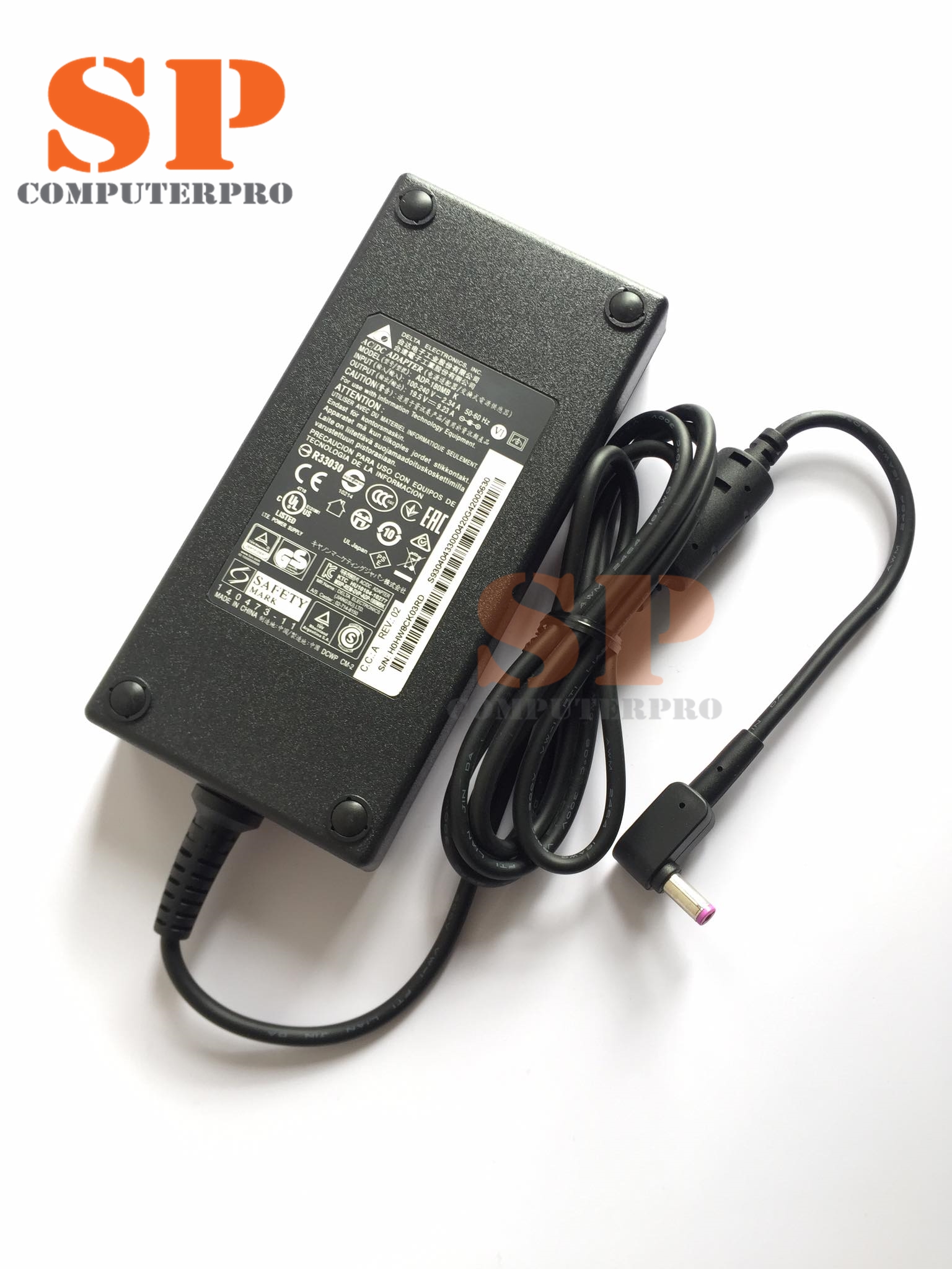 ADAPTER ACER อแดปเตอร์ของแท้ ACER Predator G3-571 G3-572 NITRO 5 AN515-52 19.5V 9.23A หัว 5.5*1.7 180W