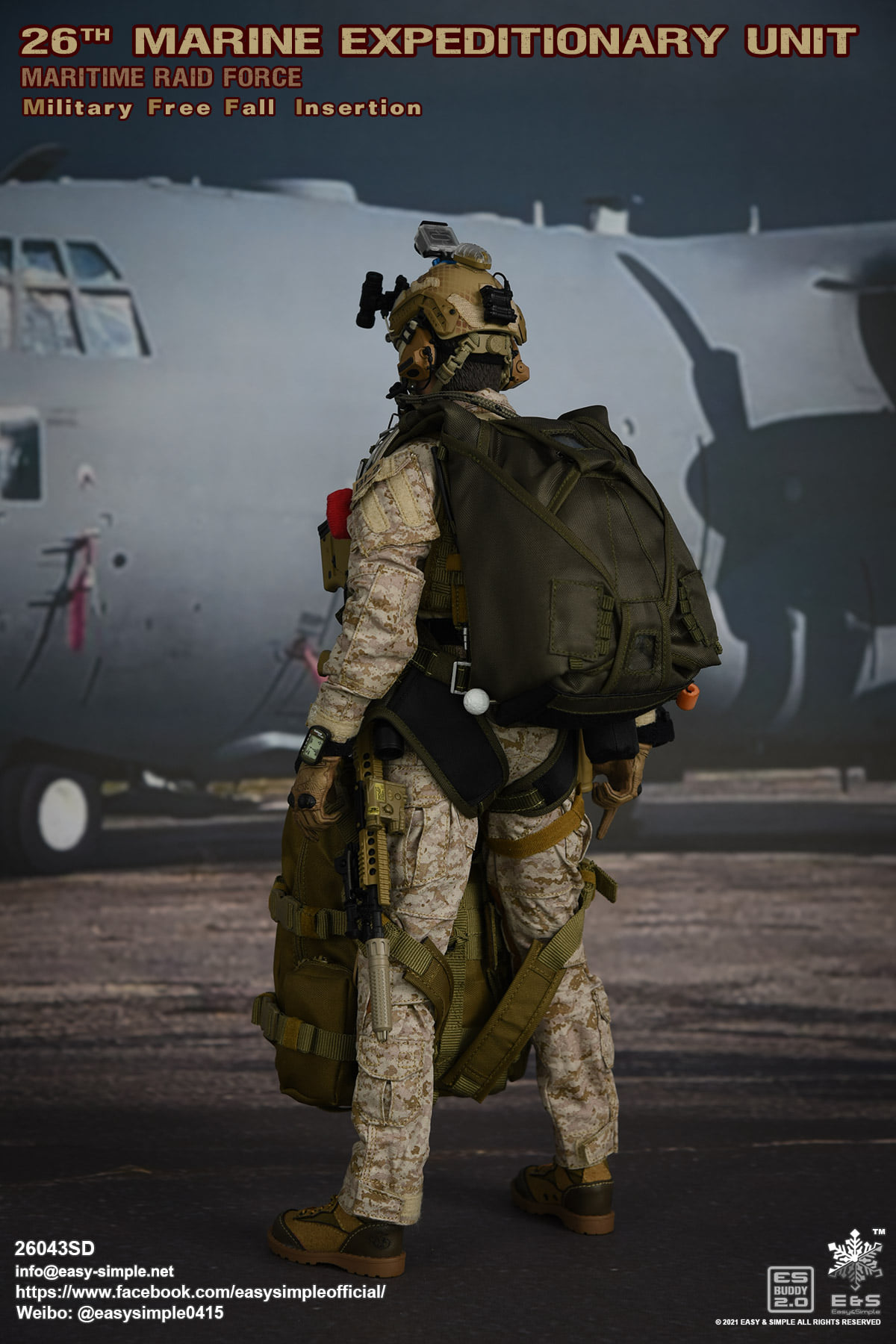 [สั่งจอง]Easy&Simple 26043S : 31ST MEU MRF Military Free Fall Insertion