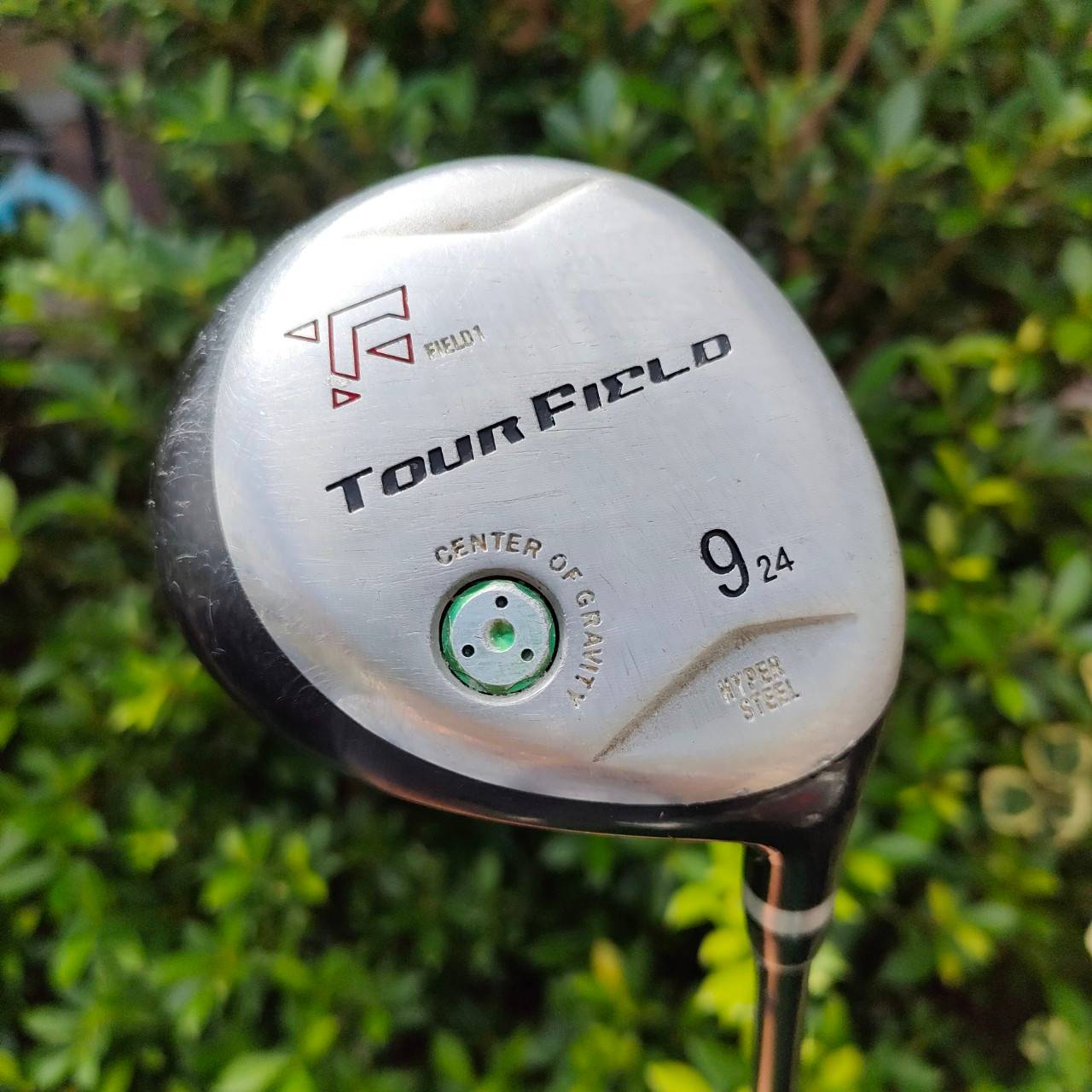 FW 9 TOUR FIELD องศา 24 ก้าน M-WEST COMP-SHAFT HMC ตีง่าย ๆท่านที่ตีเหล็กยาวไม่ได้ มีติดถุงไว้ เล่นได้หลายช๊อตแน่นอน