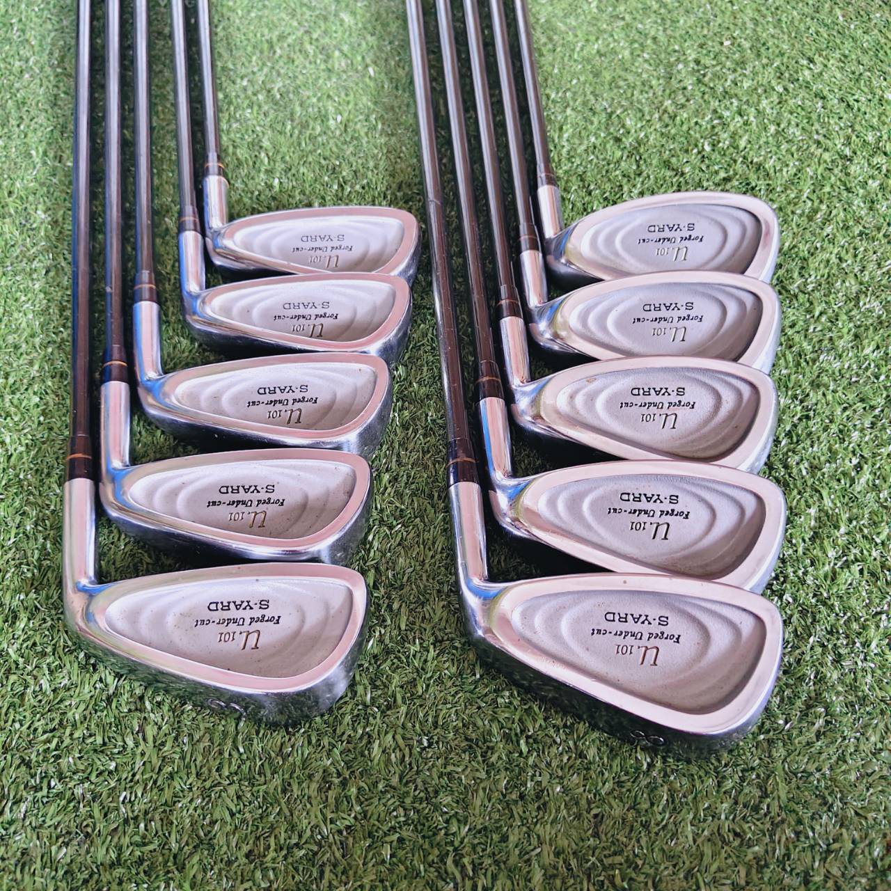 ชุดเหล็ก S-YARD U.101 FORGED UNDERCUT ครบชุด 10 ชิ้น เหล็กพรีเมียมญี่ปุ่นแท้ นุ่มนวลมาก