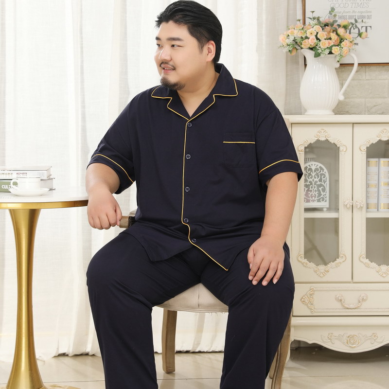 ชุดนอนชายไซส์ใหญ่ แขนสั้น-ขายาว สีพิ้น ผ้าเนื้อดี