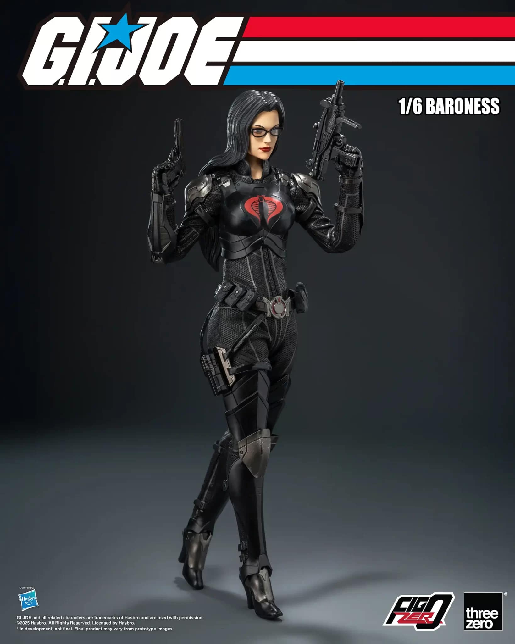 [สั่งจอง] Threezero 3Z03500W0 1/6 : FigZero G.I. Joe - Baroness