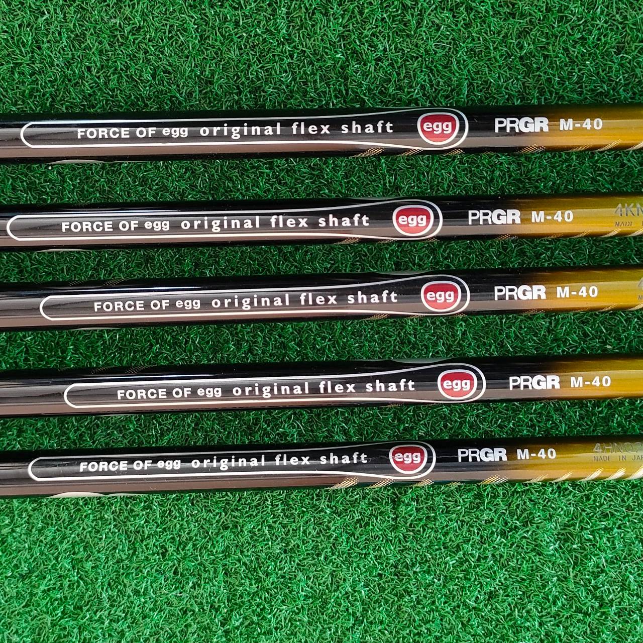 ชุดเหล็ก PRGR EGG FORCE OF EGG มีเหล็ก 7 8 9 เเละ AW PW เหล็ก SUPER พรีเมี่ยม