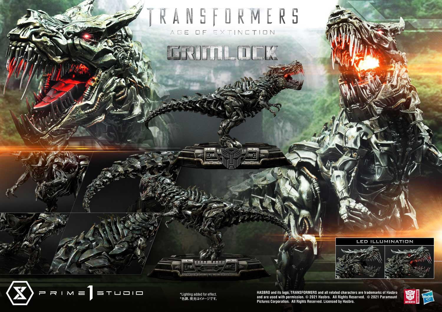[สั่งจอง]Prime 1 Studio MMTFM-32: Grimlock (Transformers: Age of Extinction)