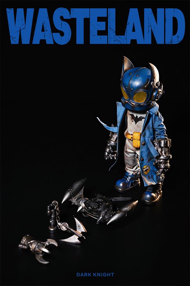 [พร้อมส่ง] WeArtDoing studio Wasteland 8" - Dark Knight-Blue