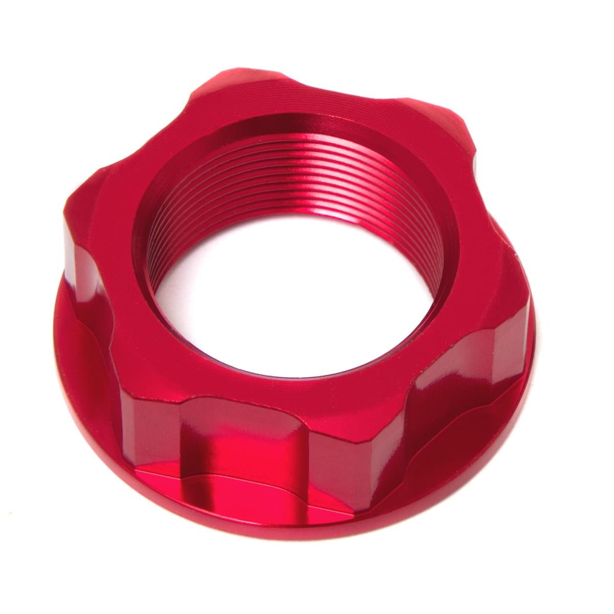 น็อตแผงคอ Zeta Stem Nut M22 x 27-P1.0 H12 RED - WR155R, TENERE700, YZ65 18-24, YZ85 02-24