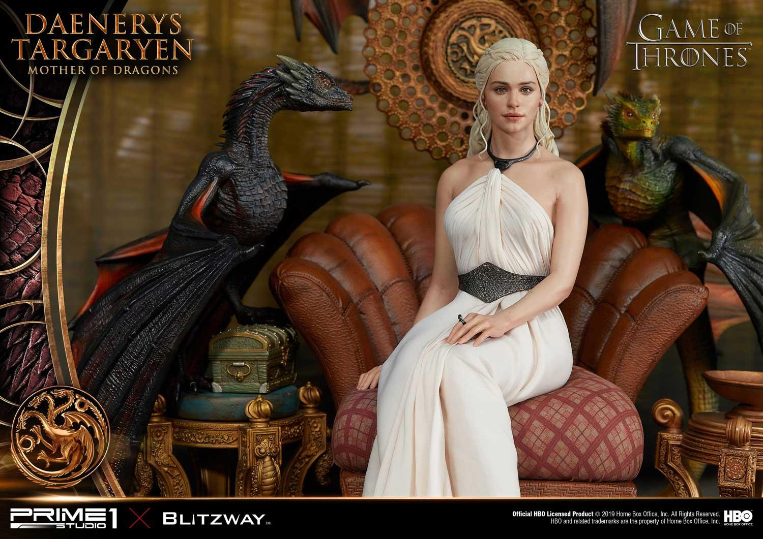 [สั่งจอง]Prime 1 Studio Daenerys Targaryen: Game of Thrones (Mother of Dragons) 1/4 Scale Statue