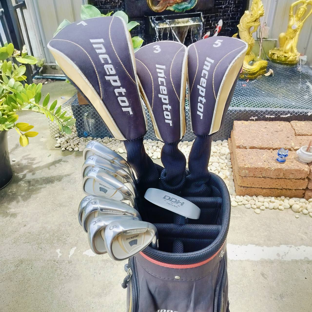 FULLSET BRIDGESTONE INCEPTOR มือสอง สภาพเดิมๆ ครบชุดพร้อมออกรอบ ผลิตจากประเทศญี่ปุ่น วัสดุพรีเมี่ยม ไม้กอล์ฟพรีเมี่ยมมือสอง ของแท้ By NakaraLuxurious