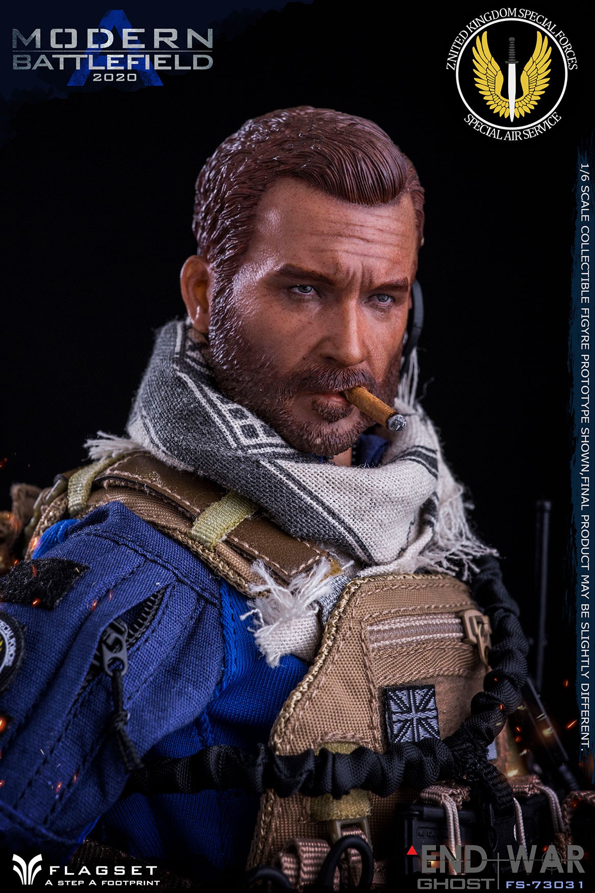 [สั่งจอง] FLAGSET FS-73031 1/6 : End War Ghost Modern Battlefield 2020 A [Reissue]