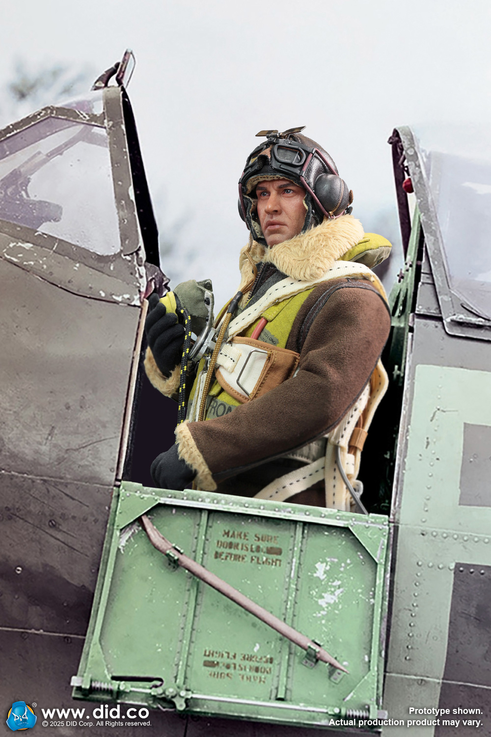 [สั่งจอง]DID K80187 1/6 : WWII British Pilot Squadron Leader – Tom