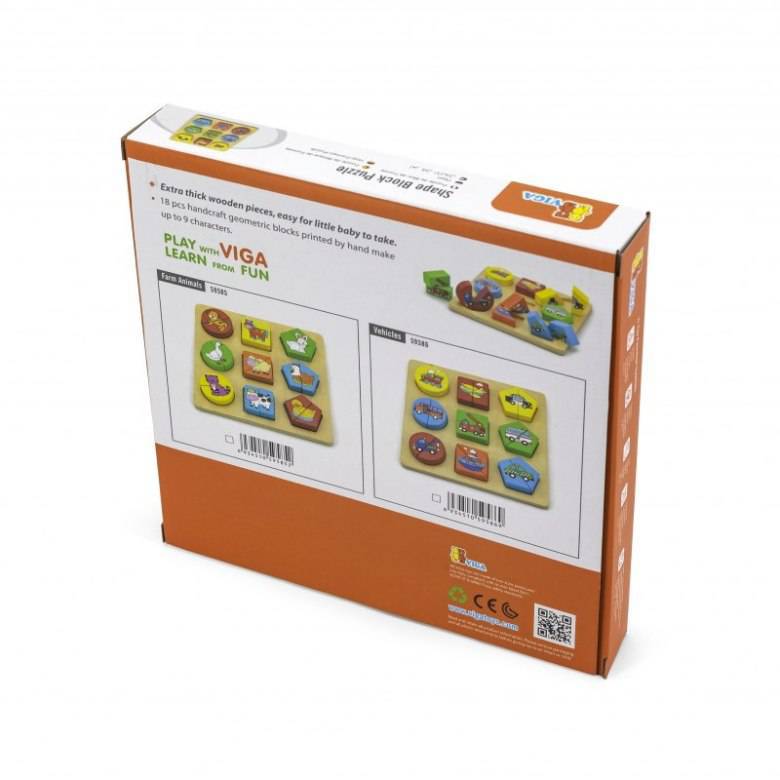 ชุดปริศนาบล็อกต่อภาพ ปริศนาบล็อกต่อภาพสัตว์ในฟาร์ม ,ของเล่นเสริมพัฒนาการ ,เกมส์ภาพตัดต่อ,ของเล่นเสริมทักษะ,ของเล่นเด็ก, สื่อการสอนอนุบาล