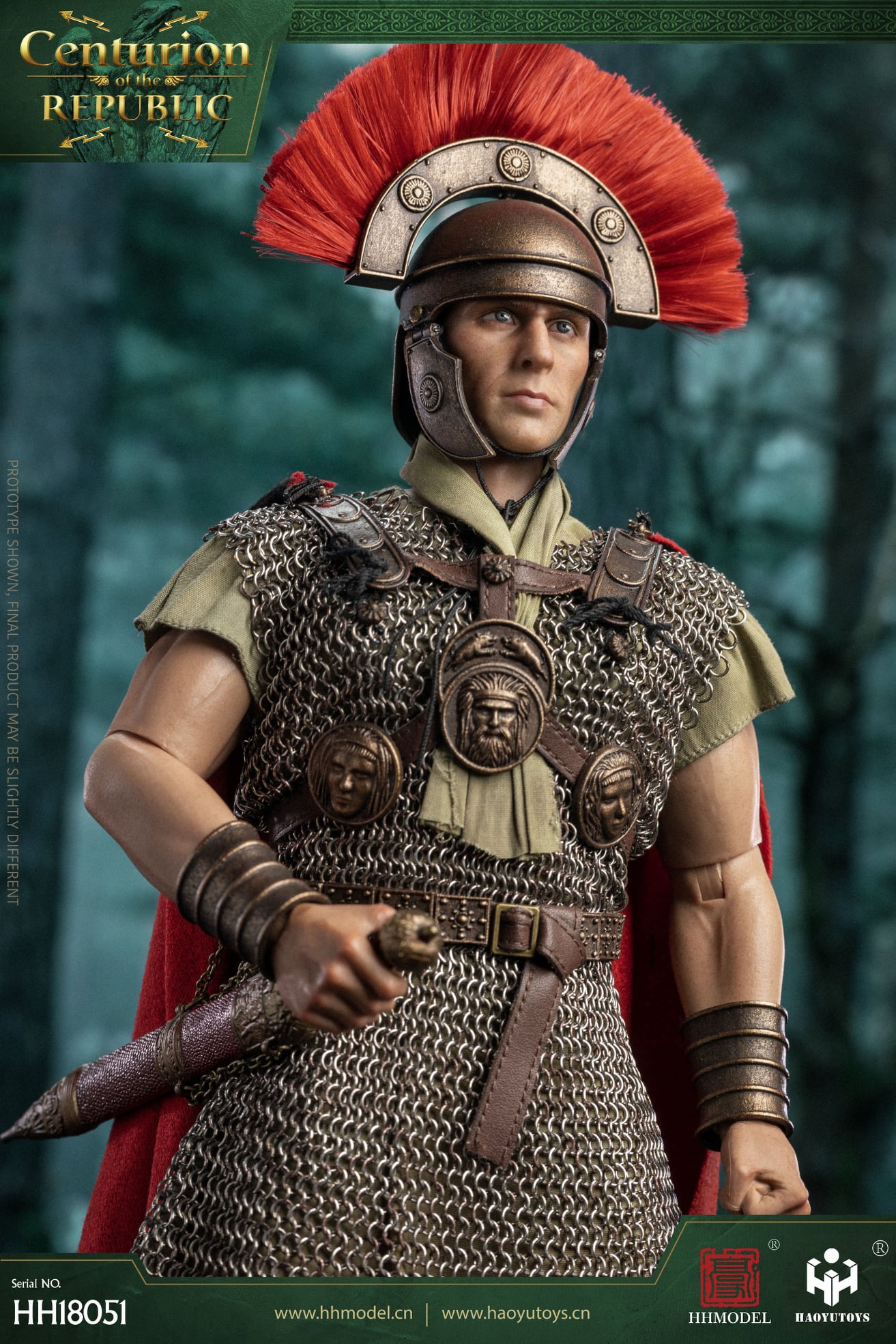 [สั่งจอง]HHMODEL & HAOYUTOYS HH18051 : 1/6 Imperial Legion - Thirteen Legion Centurion