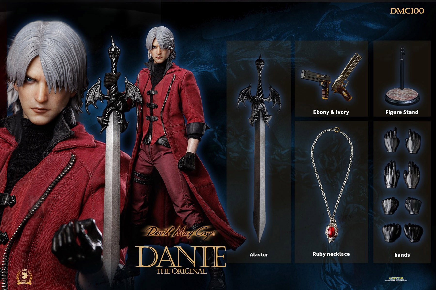 [สั่งจอง] Asmus Toys 1/6 : Devil May Cry 1 Dante