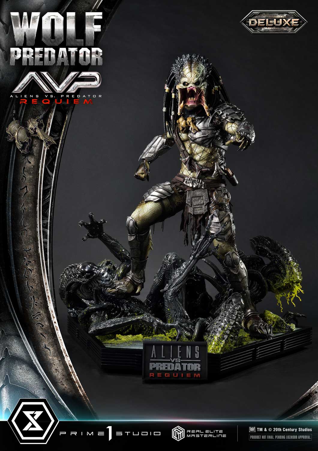 [สั่งจอง]Prime 1 Studio : Wolf Predator (Aliens vs. Predator: Requiem)