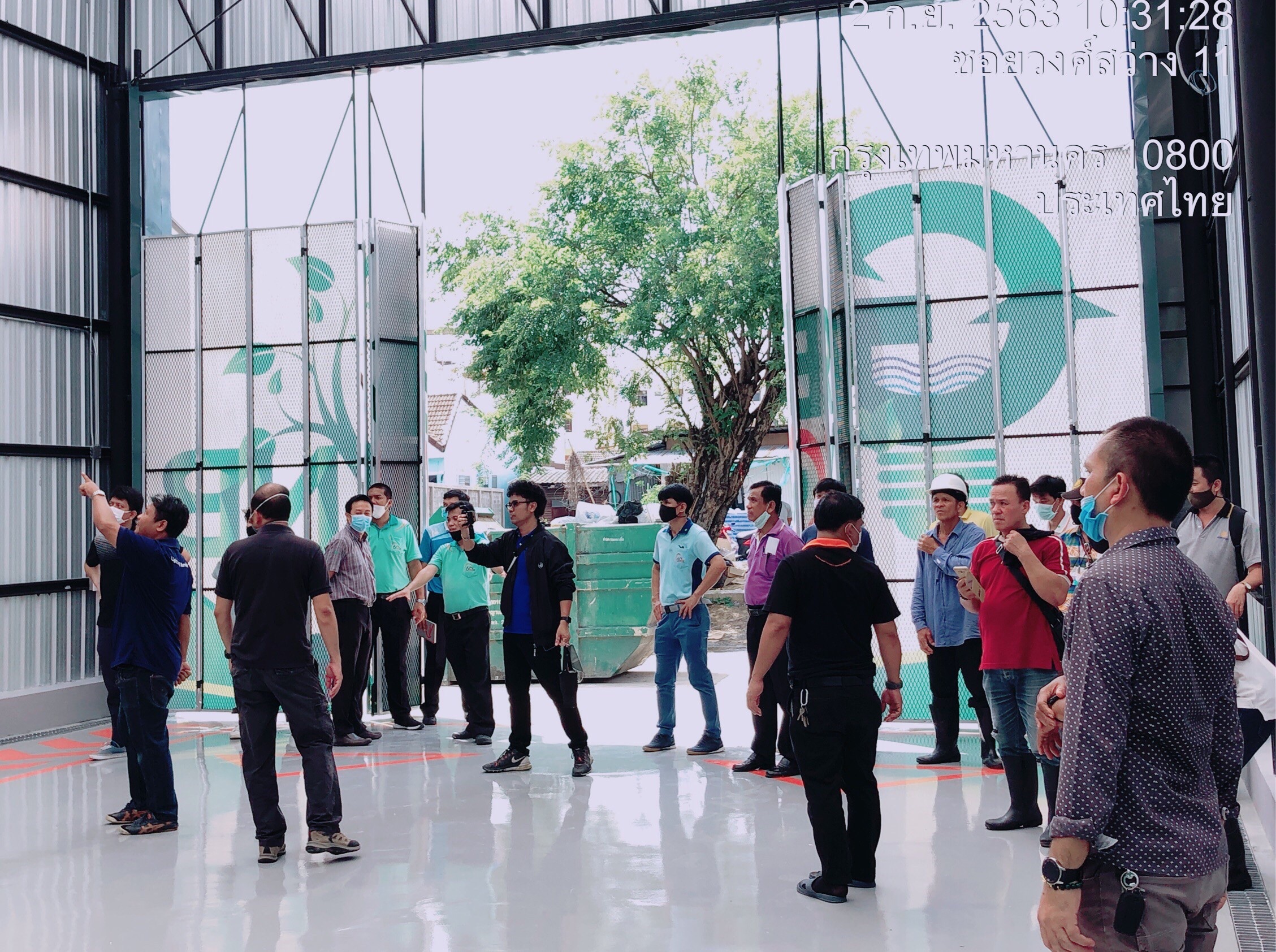 พระจอมเกล้าพระนครเหนือ ก่อสร้างโรงแยกขยะรีไซเคิล