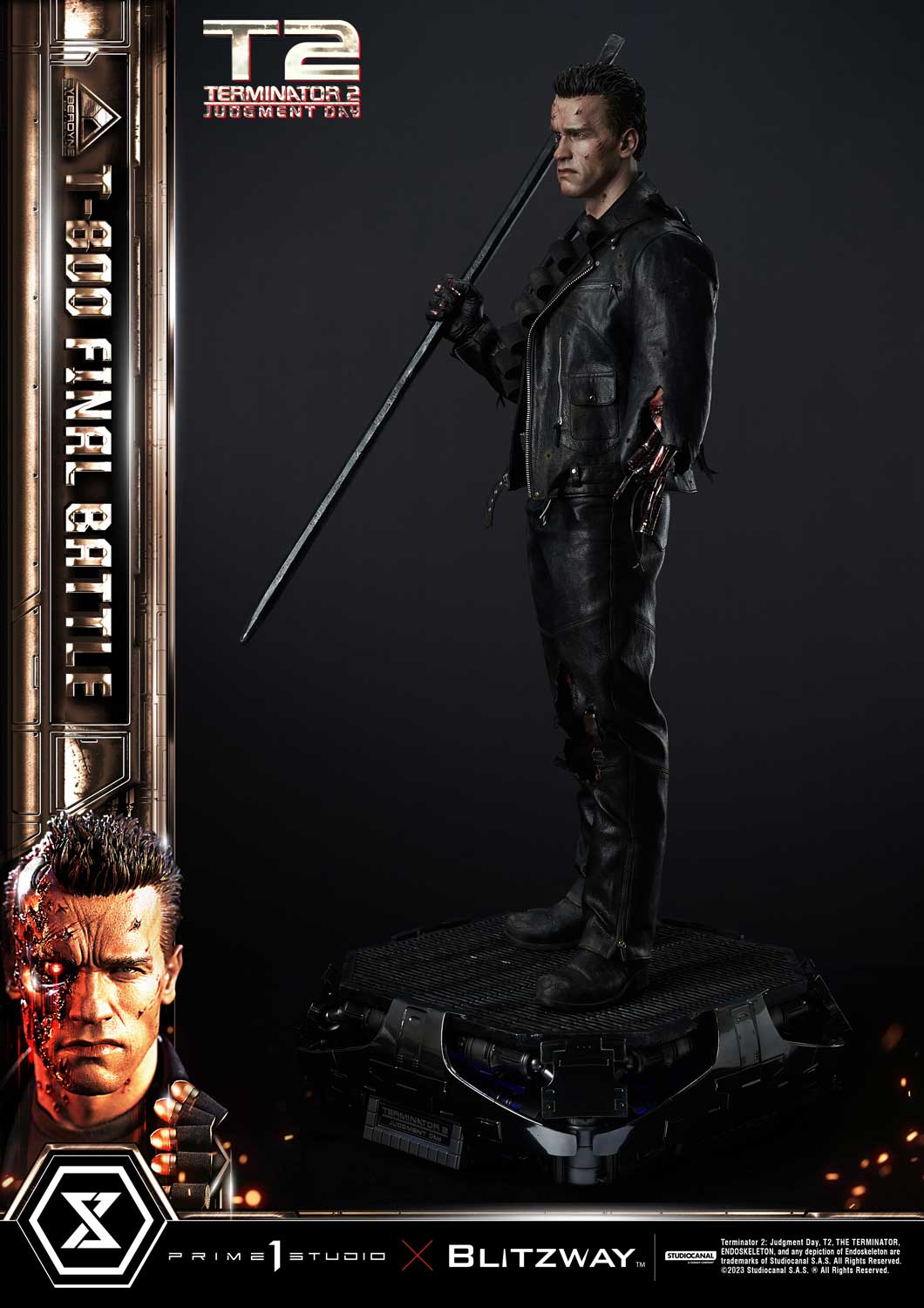 [สั่งจอง] Prime 1 Studio : T-800 (Terminator 2: Judgement Day)