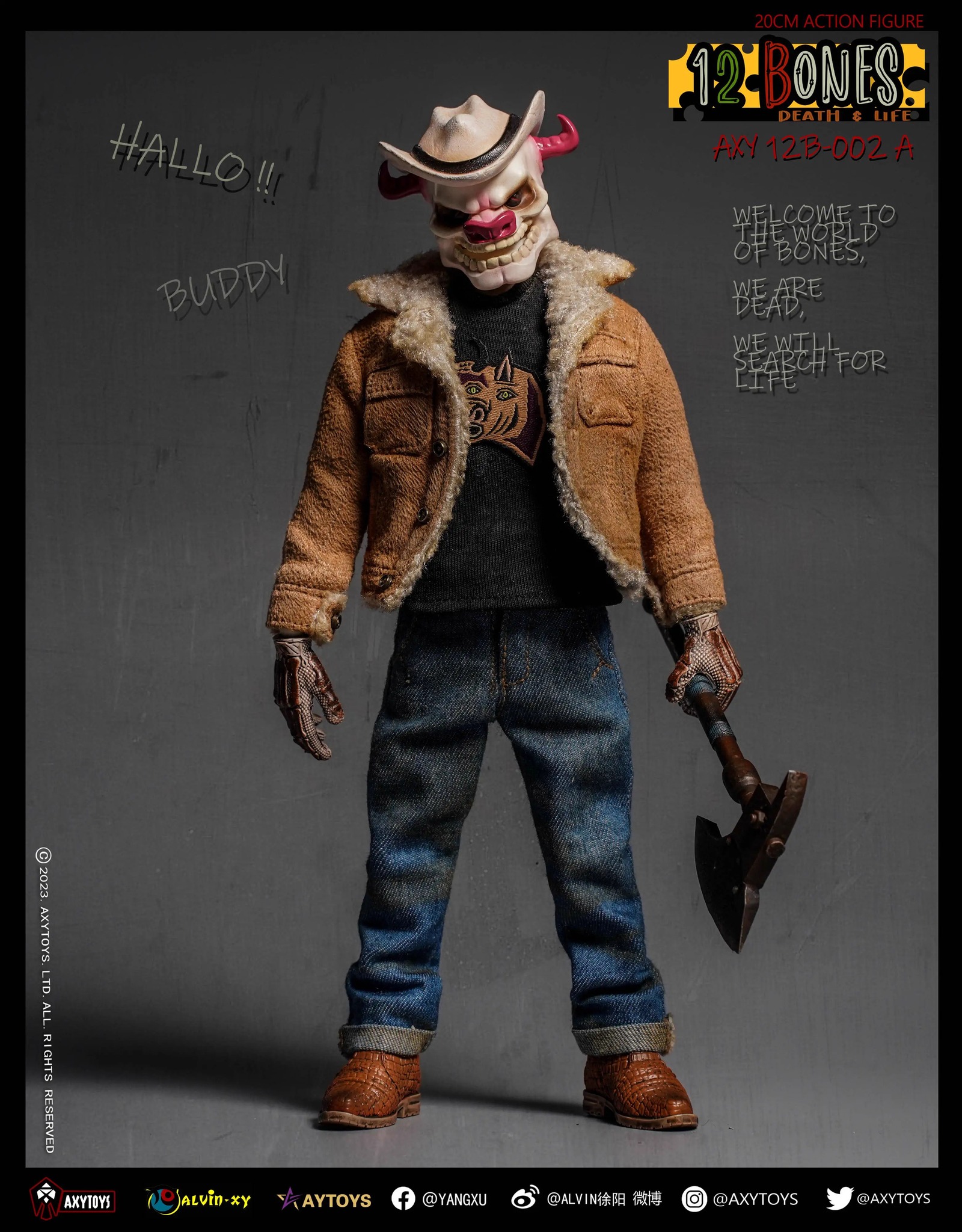 [สั่งจอง] AXYTOYS 12 BONES 1/12